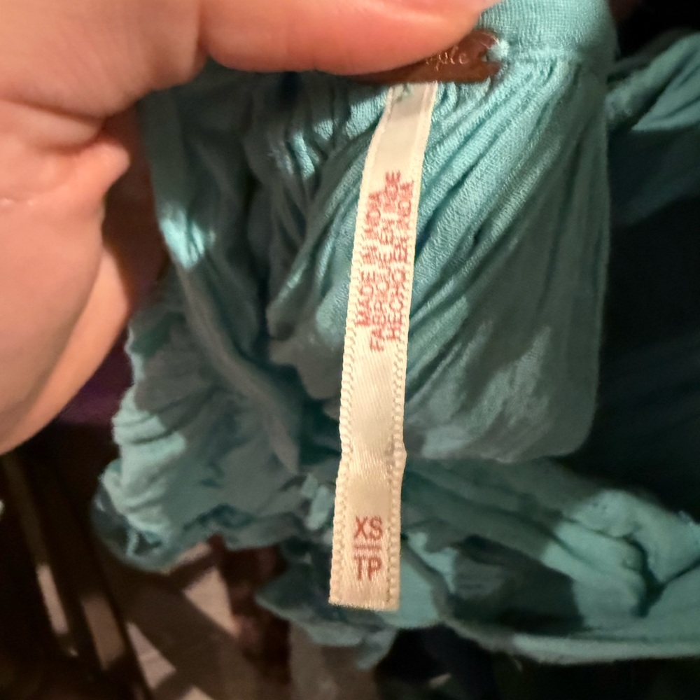100 degree Turquoise Sleeveless Dress - Picture 6 of 6